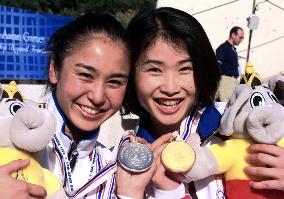 Japanese mountain bikers win gold, silver at Asiad